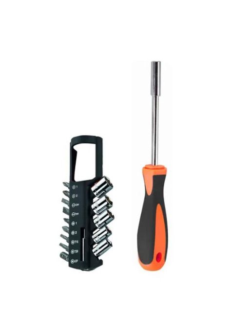 Kit Desatornilladores Adaptador Portátil 15 Piezas-4