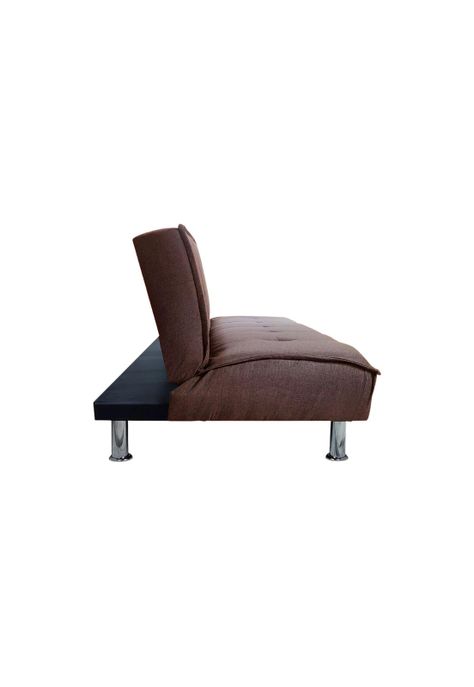 Futón Sofá Cama Ajustable 170x50x40 CM Marrón-2