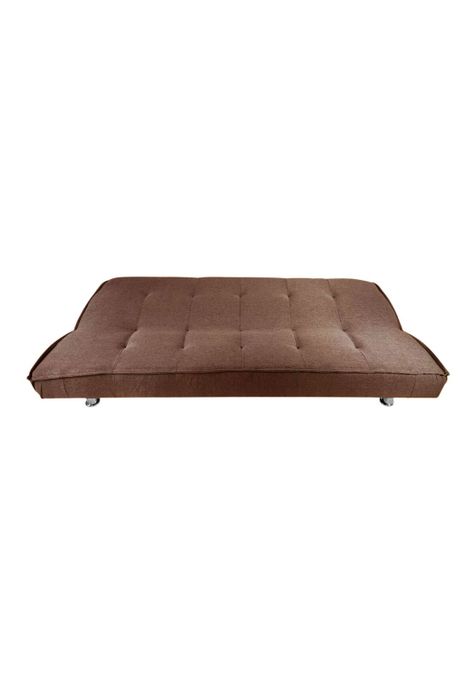 Futón Sofá Cama Ajustable 170x50x40 CM Marrón-4