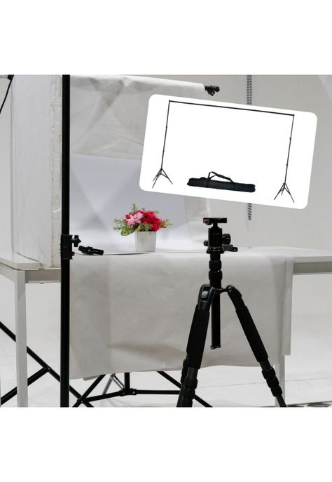 Kit Soporte Porta Telón Fotográfico Chroma Key-4