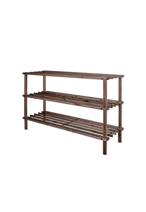 Zapatero Organizador Madera 3 Niveles 63x48.5x26 CM Caoba-0