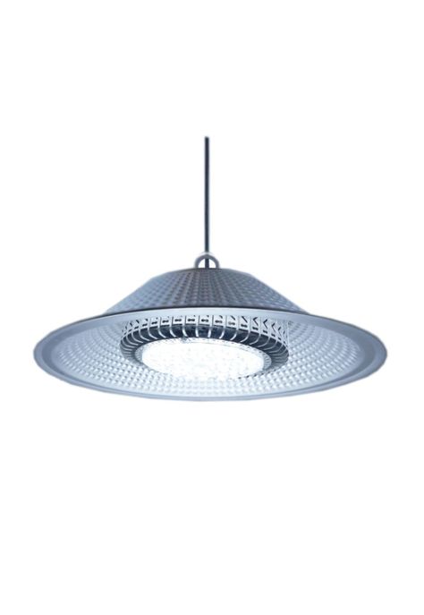 Campana LED 100 Watt 104 LED Lupa P/Colgar Aluminio-0
