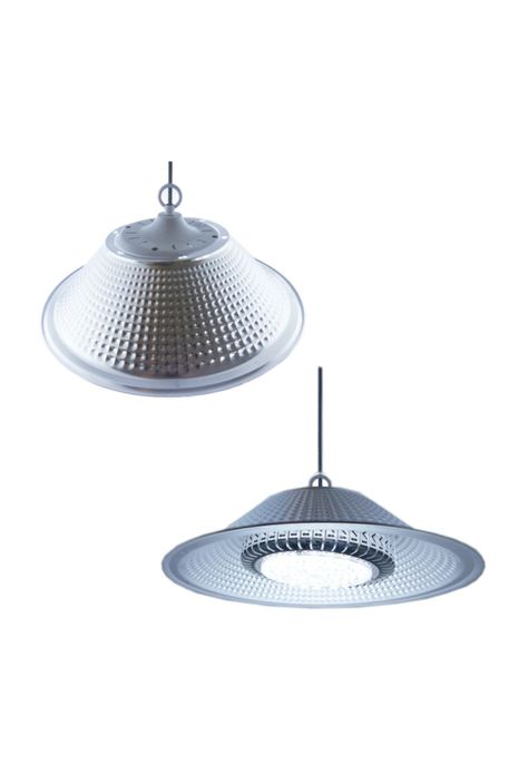 Campana LED 100 Watt 104 LED Lupa P/Colgar Aluminio-1