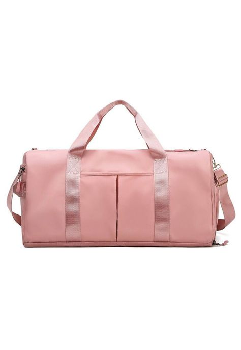Bolso Duffel Viaje Deportivo Gimnasio Fitness 35 LT Rosado-0