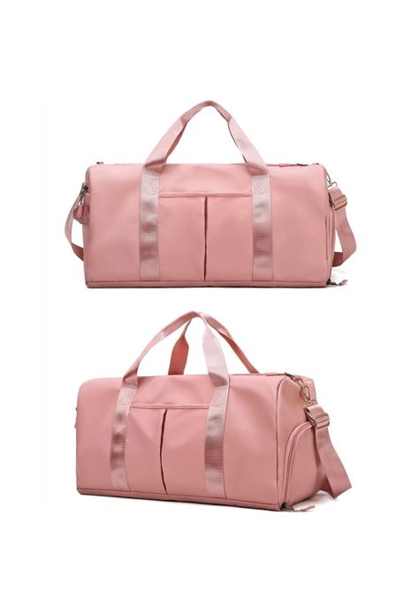 Bolso Duffel Viaje Deportivo Gimnasio Fitness 35 LT Rosado-1