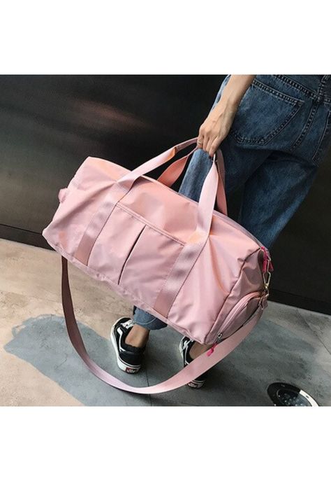 Bolso Duffel Viaje Deportivo Gimnasio Fitness 35 LT Rosado-3