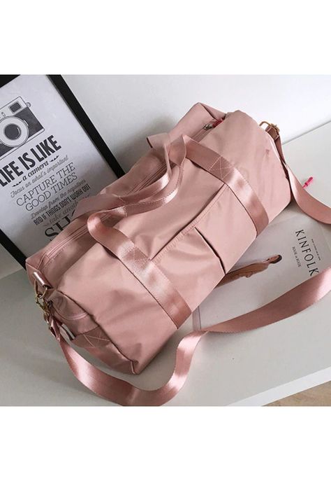 Bolso Duffel Viaje Deportivo Gimnasio Fitness 35 LT Rosado-4