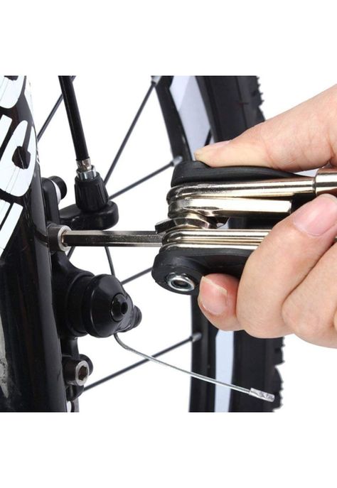 Multiherramienta Portátil Liviana Resistente Bicicleta 15 En 1-4