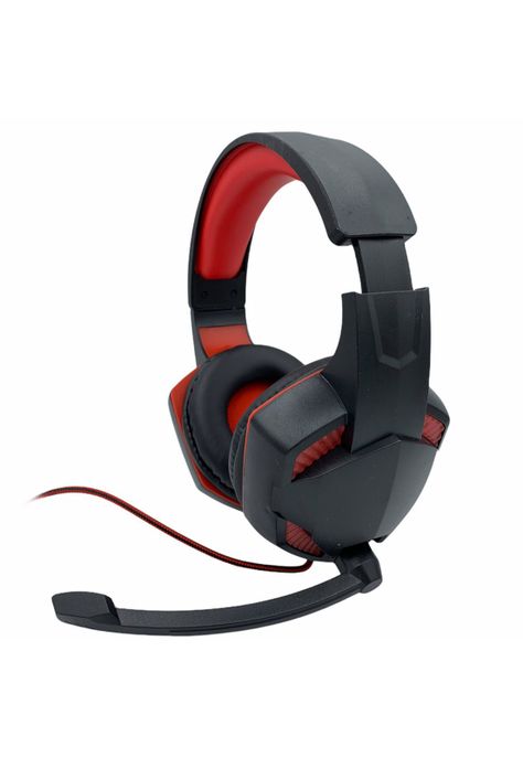 Audífono Gamer Micrófono 3.5 MM Rojo-1