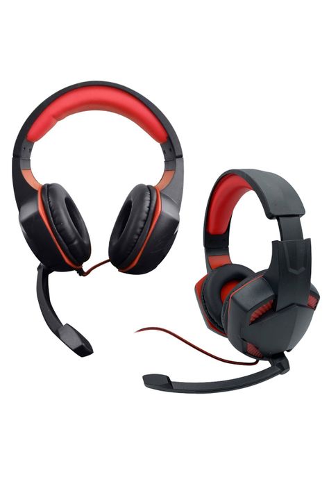 Audífono Gamer Micrófono 3.5 MM Rojo-3