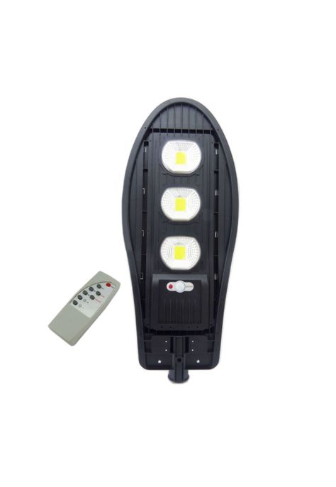 Foco Solar LED COB 3 Placas 120 Watt Sensor-0