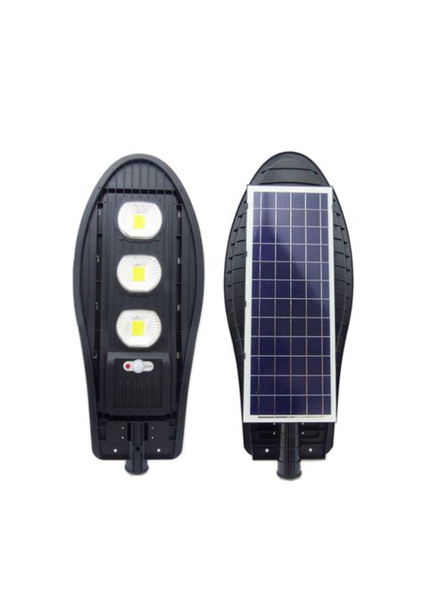 Foco Solar LED COB 3 Placas 120 Watt Sensor-1