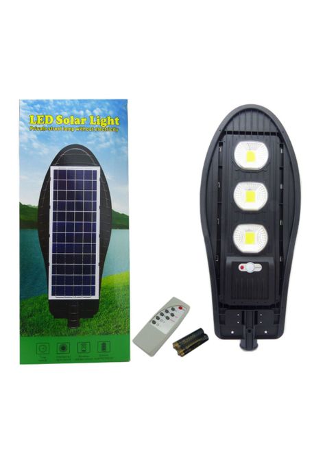 Foco Solar LED COB 3 Placas 120 Watt Sensor-3