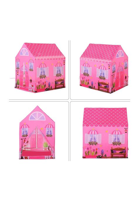 Carpa Casita Armable Centro Juegos Infantil 102x92x71 CM-3
