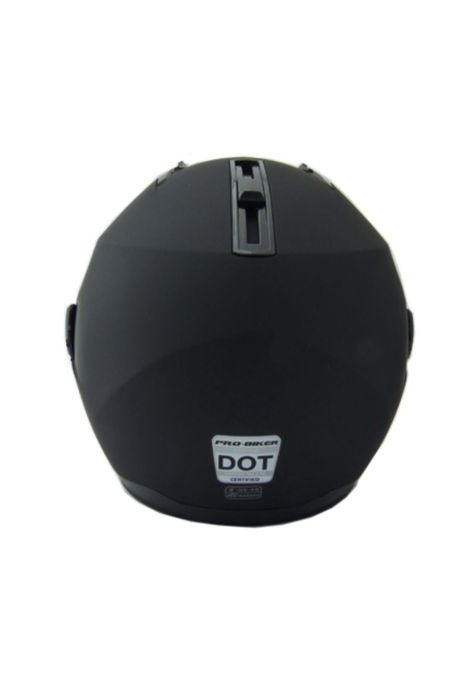 Casco Moto Pro-Biker Certificado Lentes Negro-2