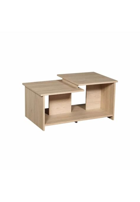 Mesa Centro Melamina Café Claro 41x89x53 CM-0