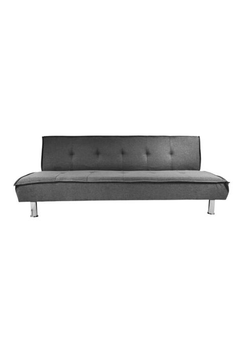 Futón Sofá Cama Ajustable 170x50x40 CM Gris-0