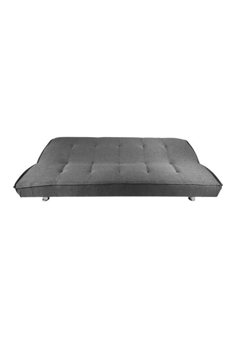 Futón Sofá Cama Ajustable 170x50x40 CM Gris-4