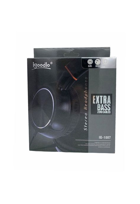 Audífono Plus Extra Bass Azul Cable-3