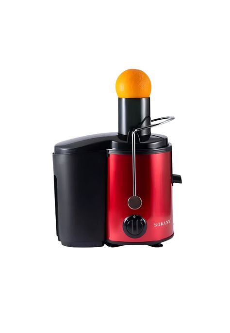 Extractor Exprimidor Jugo Eléctrico Rojo-1