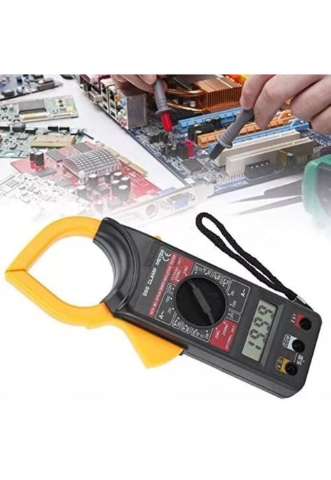 Tester Pinza Amperimétrica Multímetro Digital-3