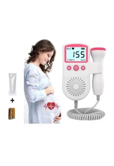 Monitor Fetal Doppler Latidos Fetales Corazón Bebé-4
