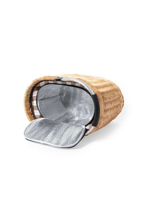 Cesta Cooler Mimbre Aluminio 41x31x27 CM Halbax-2