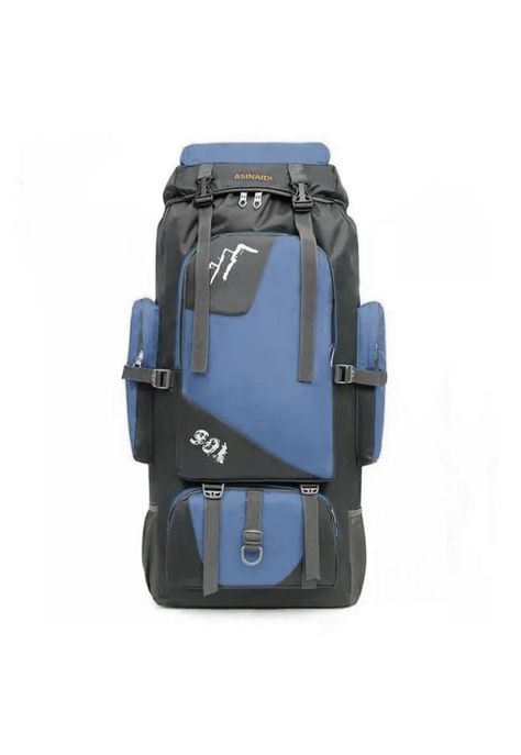 Mochila Camping Outdoor 90 LT Azul Oscuro-0