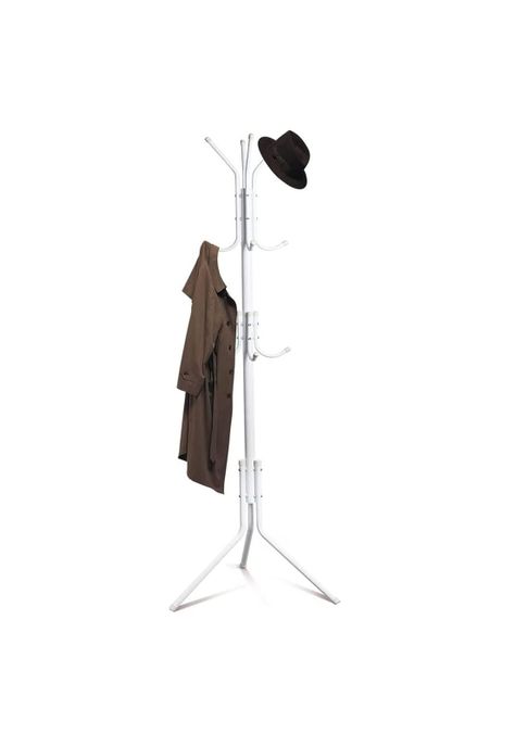 Colgador Perchero Metálico Trípode Blanco 165 CM x 42 CM-1