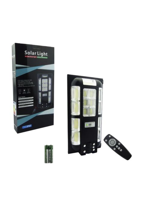Foco Poste Solar 200 Watt 15 Placas 676 LED-4