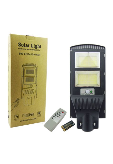 Foco Solar 600 LED 120 Watt Control Remoto-3