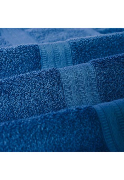 Toallas Baño 100% Algodon 450 GR Azul Cannon 70x140CM-1