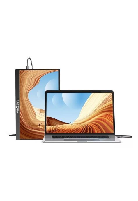 Monitor Portátil 15.6'' Full HD Hdmi Notebook Smartphone Parlante-4