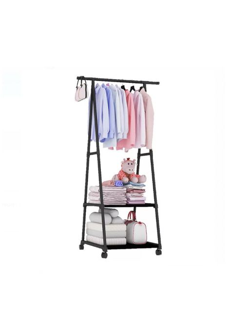 Perchero Organizador Colgador Ropa Ruedas-4