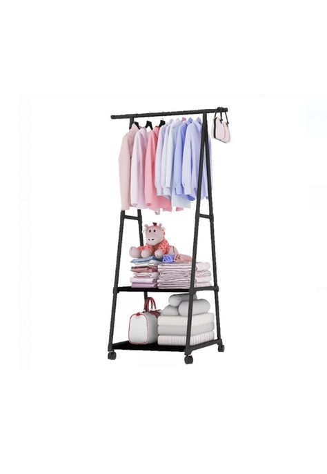 Perchero Organizador Colgador Ropa Ruedas-5