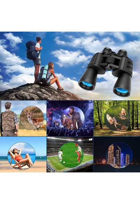 Binocular Profesional 20x50 Largo Alcance 200 Mts-5
