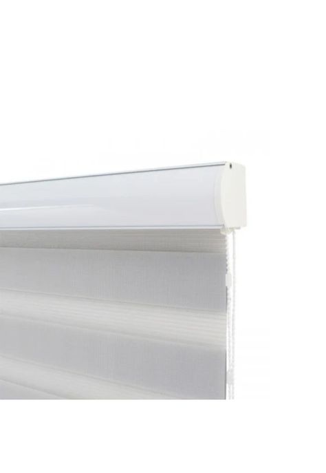 Cortina Roller Persiana Dúo Gris 90x220 CM-2