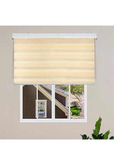 Cortina Roller Dúo Zebra Día Noche Beige 120 X 200 CM-2