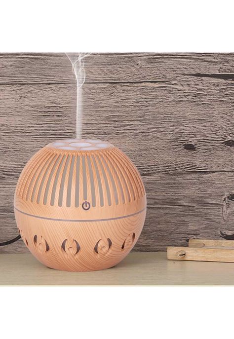 Humidificador Aire Café Luces Antideslizante-5