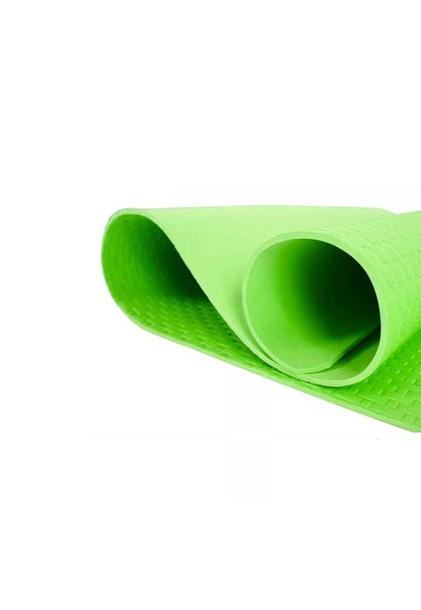 Mat Alfombrilla Yoga Pilates Ejercicio 8 MM Verde-2