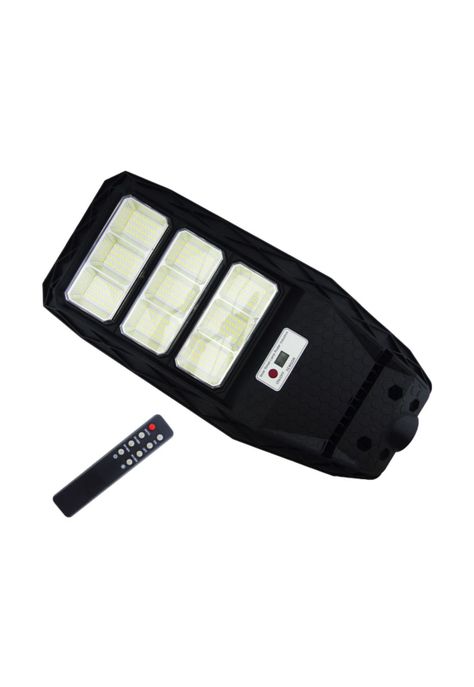 Foco Poste Solar 600 Watt 9 Placas 360° LED Control-0