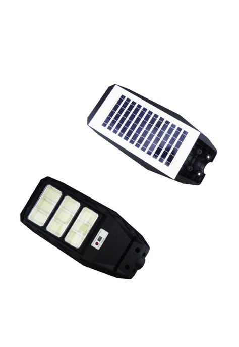 Foco Poste Solar 600 Watt 9 Placas 360° LED Control-1