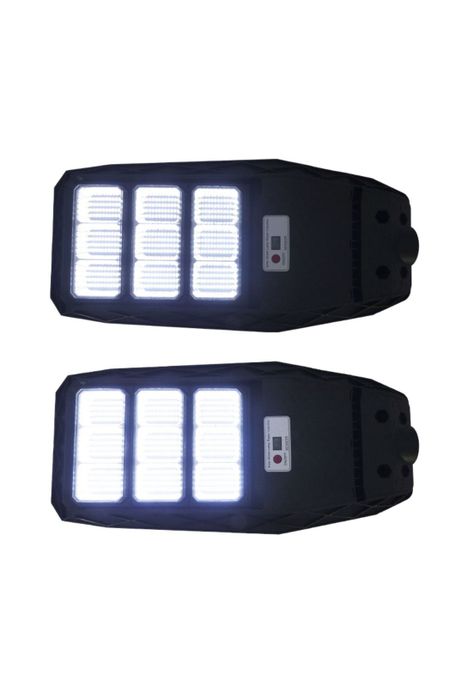 Foco Poste Solar 600 Watt 9 Placas 360° LED Control-2