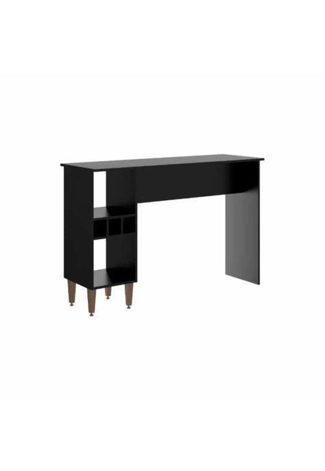 Mesa Comedor Diario Negro 136x92x45 CM-0