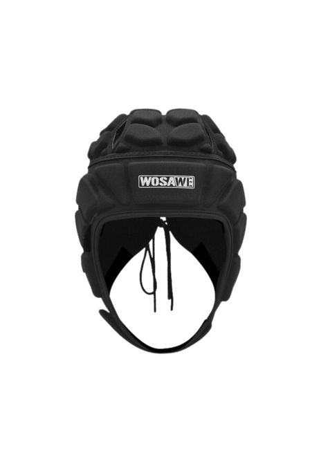 Casco Protector Rugby Arquero S Negro-0
