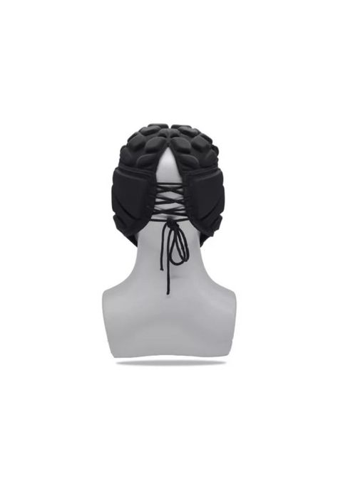 Casco Protector Rugby Arquero S Negro-1