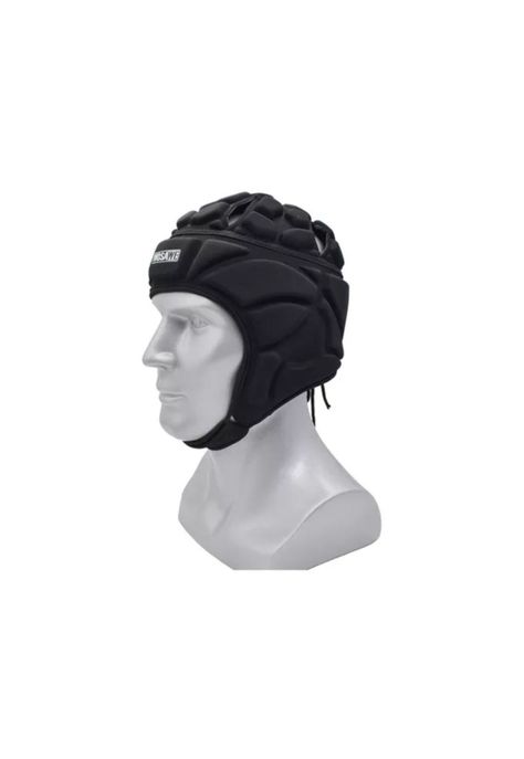 Casco Protector Rugby Arquero S Negro-2