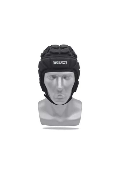 Casco Protector Rugby Arquero S Negro-3