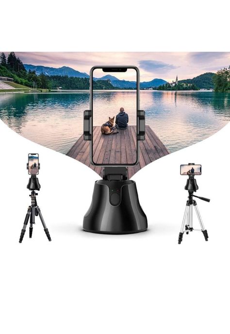 Soporte Celular Smartphone 360 ° Seguimiento Automático-2