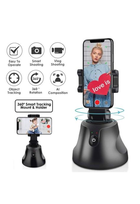 Soporte Celular Smartphone 360 ° Seguimiento Automático-6